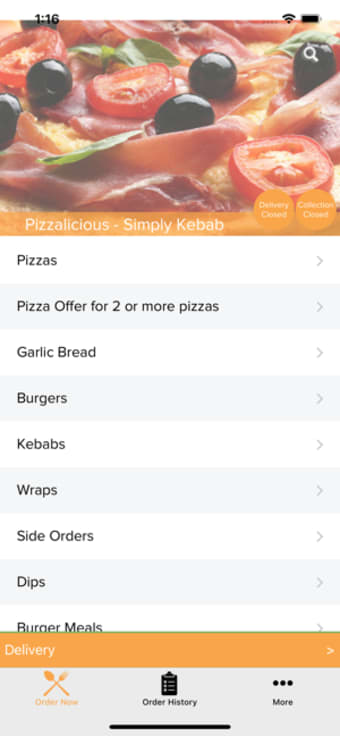 Image 1 for Pizzalicious Simply Kebab
