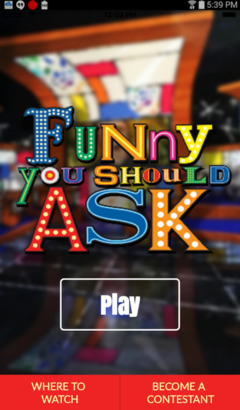Image 0 for Funny You Should Ask