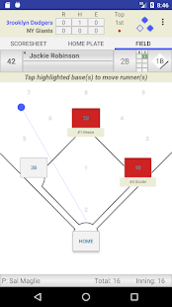 Image 0 for 3up3downscoring Baseball …