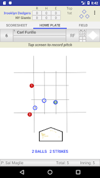 Image 1 for 3up3downscoring Baseball …