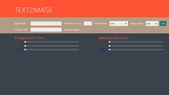 Imagen 0 para TEXT2IMAGE for Windows 8