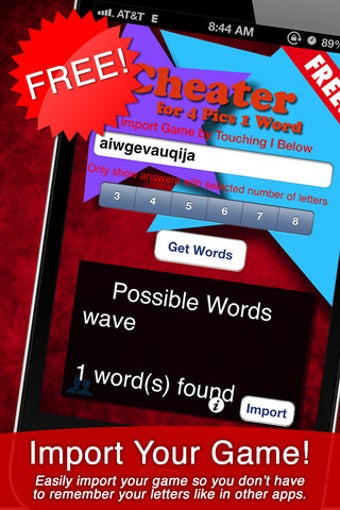 Imagen 0 para Cheater for 4 Pics 1 Word