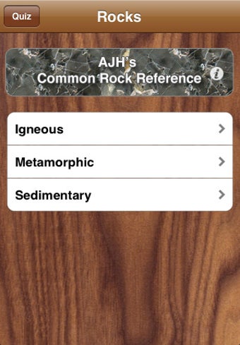 Image 0 for Common Rocks Reference