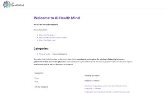 Imagen 0 para AI Health Mind