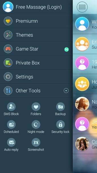 Image 1 for GO SMS PRO ICOLOR GLASS T…