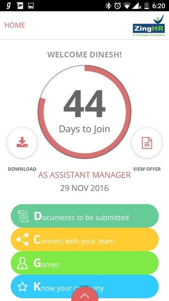 Image 3 for ZingHR Onboarding