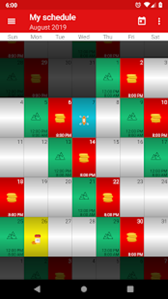 Image 0 for WorkOrg: Shift Schedule O…
