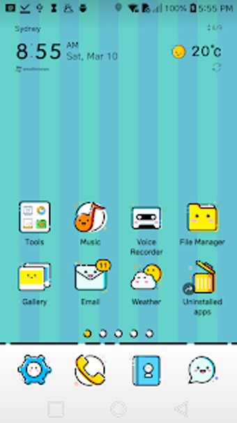 Imagen 0 para Smiling Theme for LG G6 G…