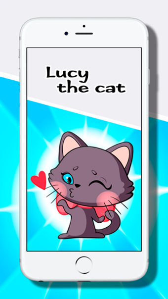 Image 2 for Lucy the Gorgeous Cat Sti…