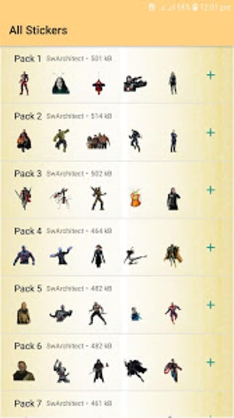 Imagen 1 para Comics & Avengers Sticker…