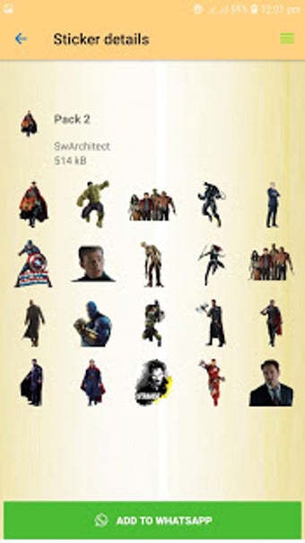 Imagen 3 para Comics & Avengers Sticker…