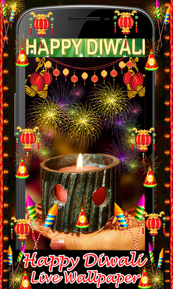 Imagen 1 para Happy Diwali Live Wallpap…