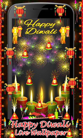 Imagen 3 para Happy Diwali Live Wallpap…