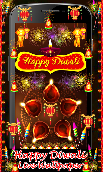 Imagen 5 para Happy Diwali Live Wallpap…