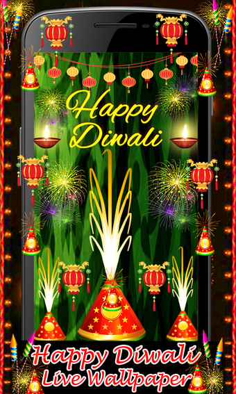 Imagen 4 para Happy Diwali Live Wallpap…