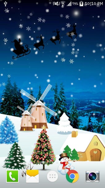 Imagen 3 para Christmas Live Wallpaper …