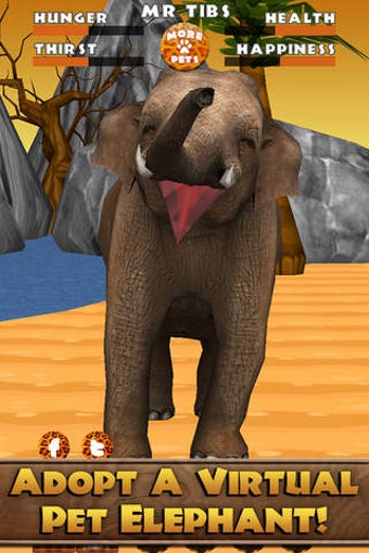Image 0 for Virtual Pet Elephant