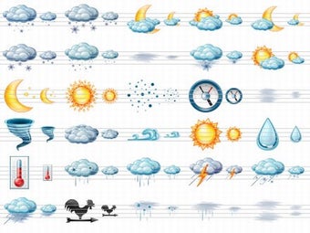 Image 0 for Large Weather Icons