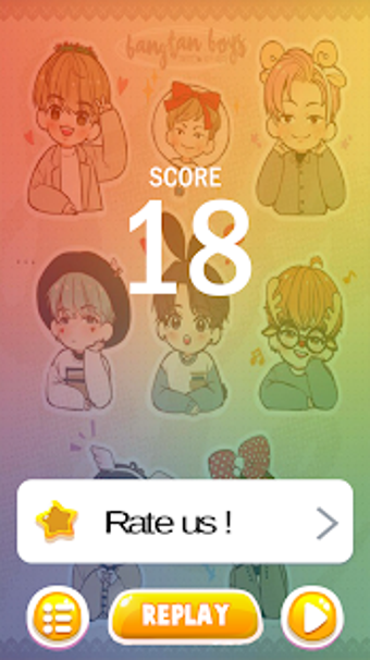 Image 1 for BTS Chibi Piano Tiles