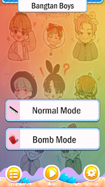 Image 2 for BTS Chibi Piano Tiles