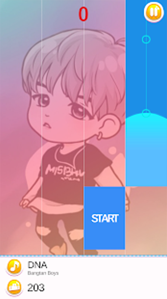 Image 2 for BTS Chibi Piano Tiles