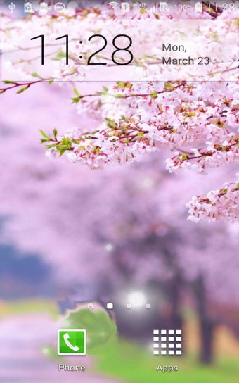 Imagen 8 para Sakura Live Wallpaper