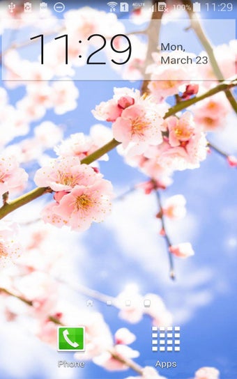 Imagen 9 para Sakura Live Wallpaper