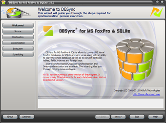 Image 0 for DBSync for FoxPro and SQL…