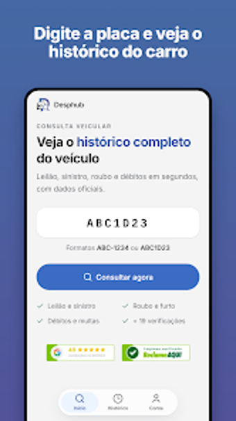 Image 0 for Desphub: Consulta Placa
