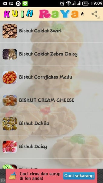 Image 0 for Aneka Resepi Kuih Raya Tr…