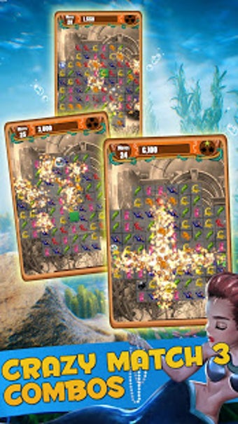 Image 1 for Match 3 Adventure - Merma…