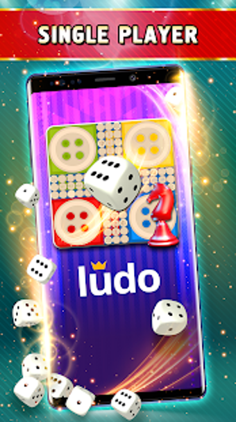 Imagen 1 para Ludo Offline - Single Pla…