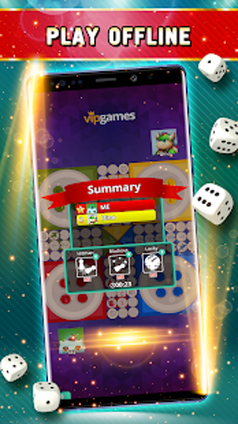 Imagen 3 para Ludo Offline - Single Pla…