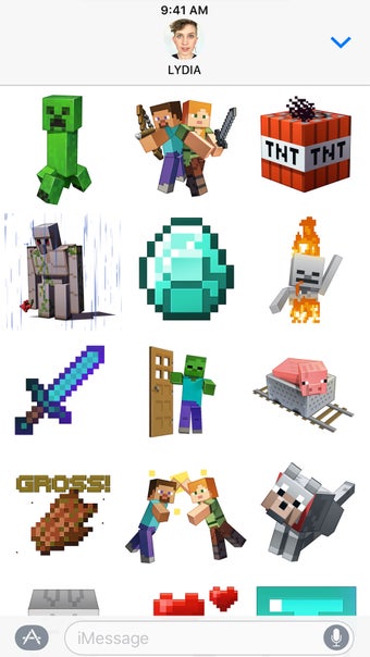 Image 1 for Minecraft Sticker Pack