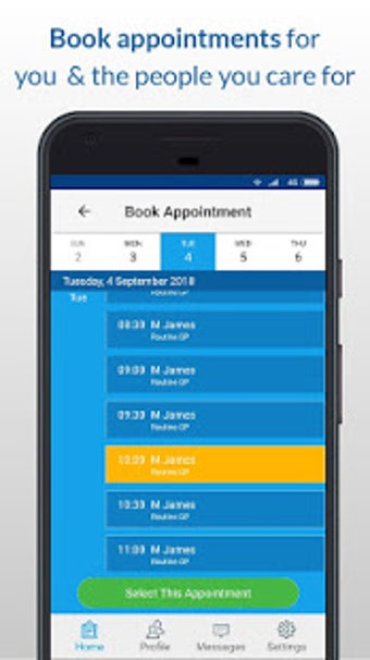 Imagen 1 para myGP: Book NHS GP appoint…