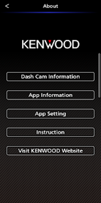 Image 1 for KENWOOD DASH CAM MANAGER