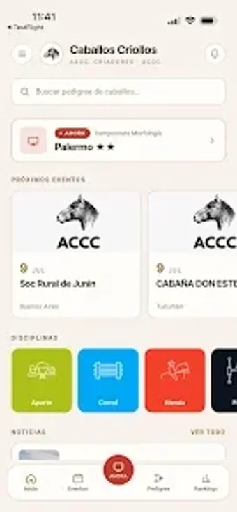 Imagen 0 para Caballos Criollos