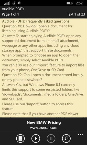 Imagen 2 para Audible eReader for Windo…