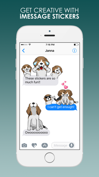 Image 1 for BeagleMojis - Beagle Emoj…