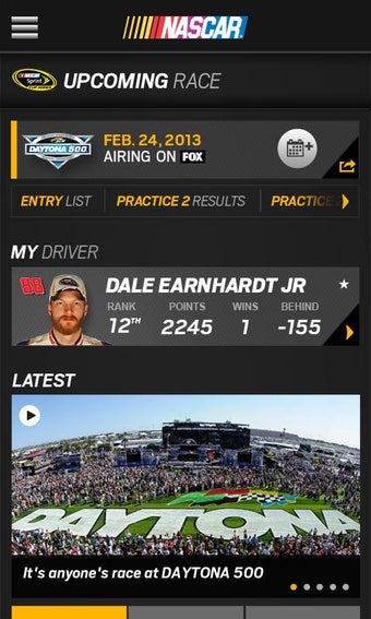 Image 2 for NASCAR Mobile '13
