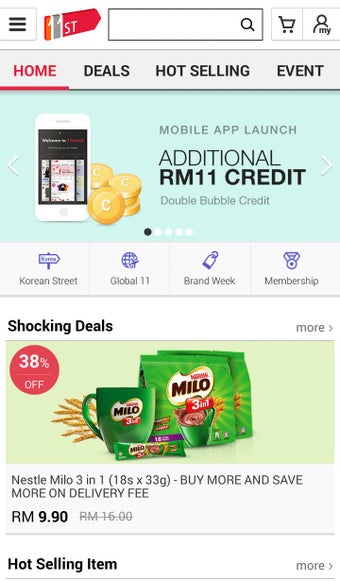 Image 0 for 11street-Msia's latest e-…