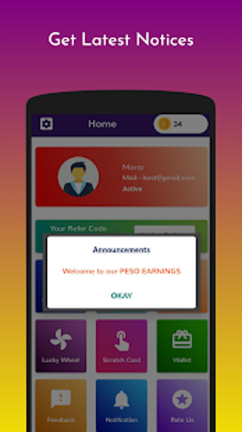 Image 0 for PESO EARNINGS