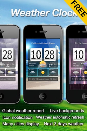 Imagen 0 para Free Live Weather Clock
