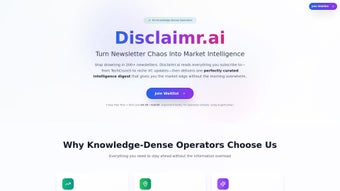 Image 0 for Disclaimr  Turn Inbox Cha…