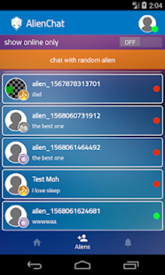 Image 0 for AlienChat : talking with …