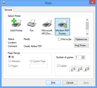 Image 5 for Modern PDF Printer