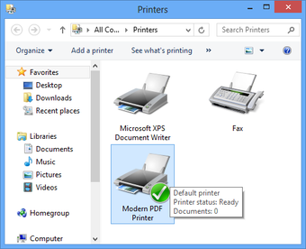Image 1 for Modern PDF Printer