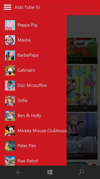 Image 0 for Kids Tube Tv for Windows …