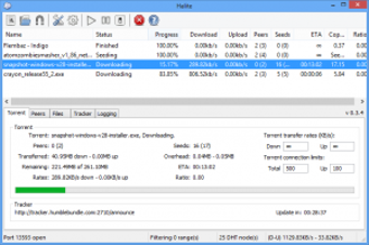 Image 1 for Halite BitTorrent Client