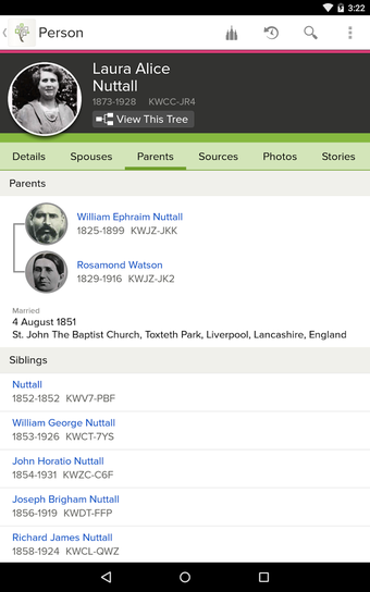 Imagen 3 para FamilySearch Tree